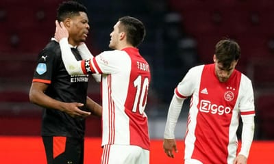 VÍDEO: Ajax segura liderança em clássico espetacular com o PSV Eindhoven - TVI
