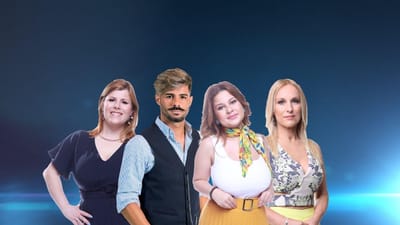 Noélia, Rui Pedro, Sandrina e Teresa são os nomeados desta semana - Big Brother