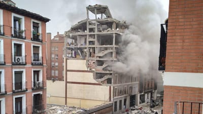 Quatro mortos após forte explosão no centro de Madrid - TVI