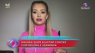 Anuska defende Teresa: «Ela é muito perspicaz» - Big Brother