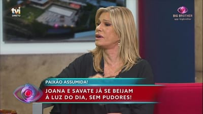 Cinha Jardim sobre Joana e Savate: «Se não se perderem no jogo, estão a caminho da final» - Big Brother