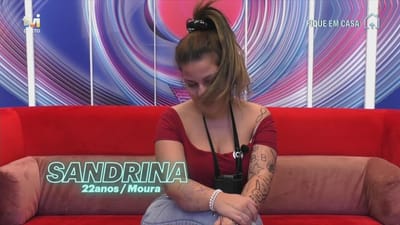 Sandrina fala de Hélder: «Ele é atraente em tudo» - Big Brother