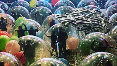 Assistir a um concerto dentro de uma bolha para manter a distância social - TVI
