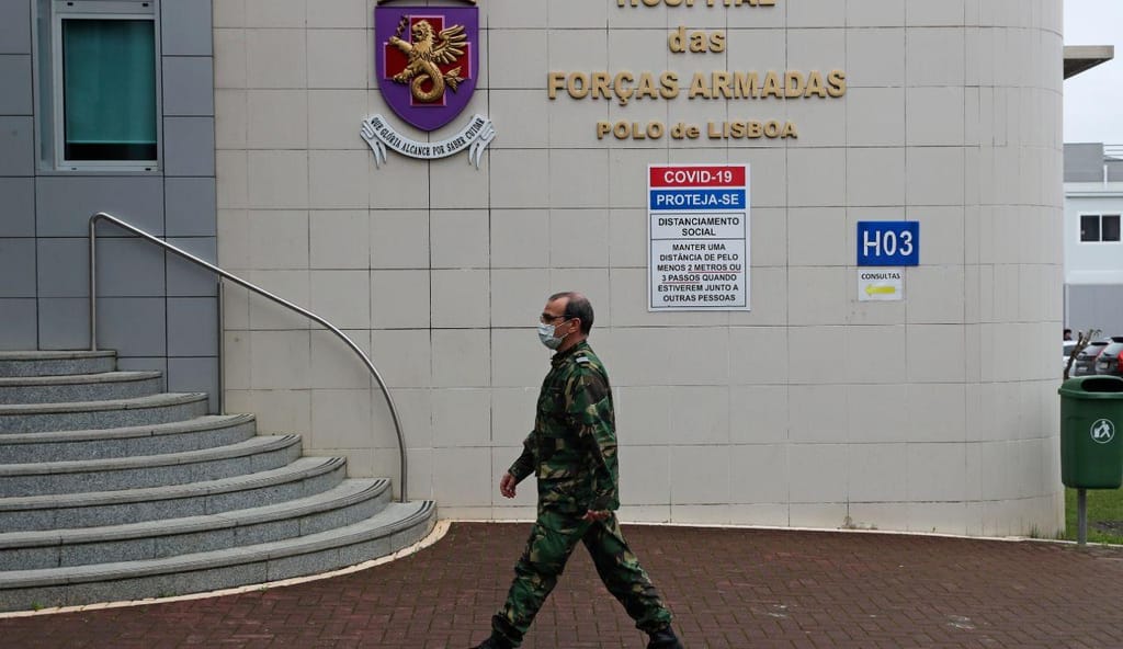 A adaptação do Hospital das Forças Armadas para fazer face ao combate à pandemia