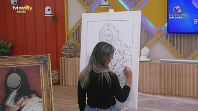 Joana mostra o seu talento para as artes - Big Brother