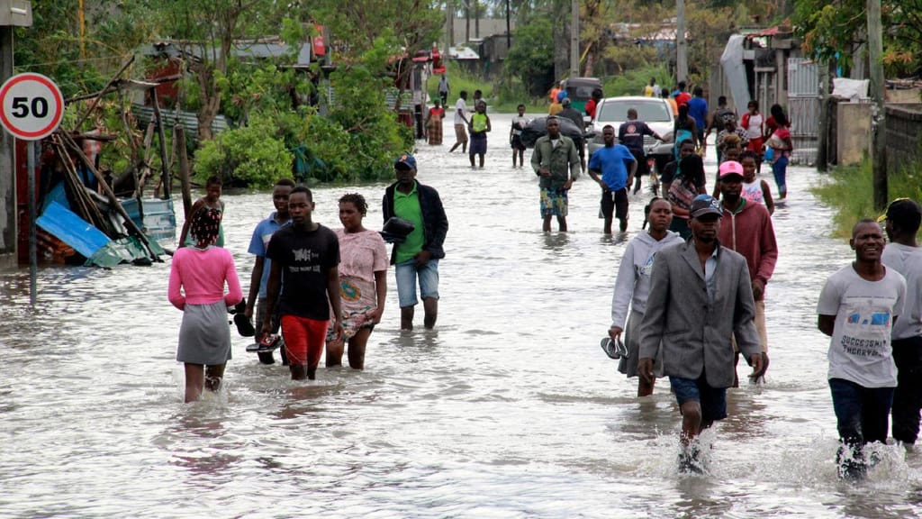 Ciclone Eloise em Moçambique