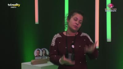 Sandrina sobre Noélia: «Ela é muito querida entre os concorrentes» - Big Brother