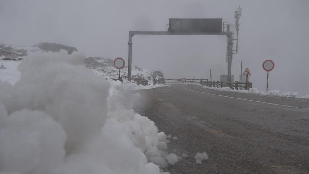 Apesar da neve, a Serra da Estrela continua sem turistas