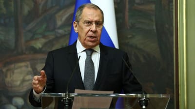 Rússia acusa líderes ocidentais de usarem "diplomacia de falsidades" - TVI