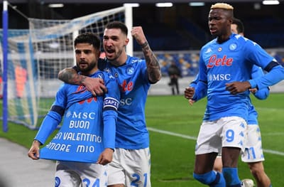 Nápoles compromete aspirações da Juventus com centésimo golo de Insigne - TVI