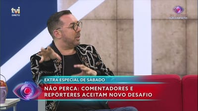 Flávio Furtado sobre Noélia: «Não tenho gostado da postura dela neste programa» - Big Brother