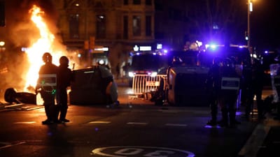 Seis noites de distúrbios na Catalunha com 109 detidos e mais de 100 feridos - TVI