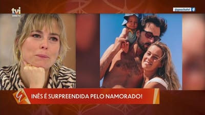 Inês Aires Pereira fica emocionada com mensagem do namorado - TVI