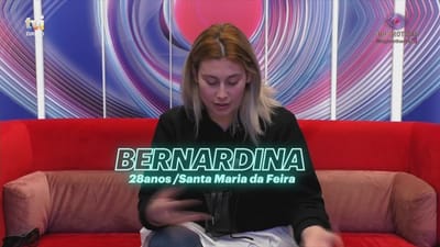 Bernardina: «Durmo quase sem roupa nenhuma» - Big Brother