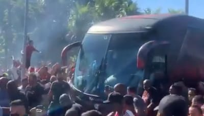 VÍDEOS: adeptos despedem-se do Flamengo em apoteose - TVI