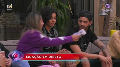 Joana, Jéssica Fernandes e Quinaz vencem desafio - Big Brother
