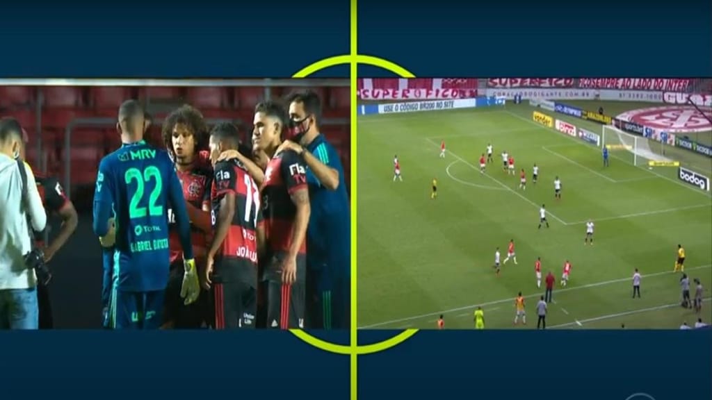 Flamengo e Internacional (Youtube)