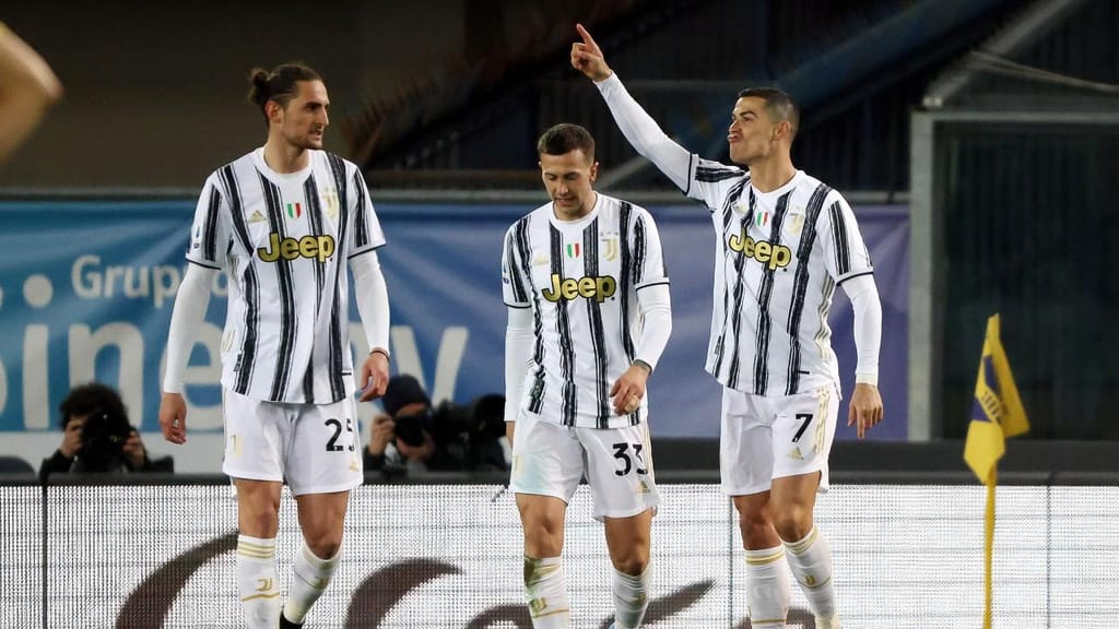 6.º: Juventus, 2272 pontos