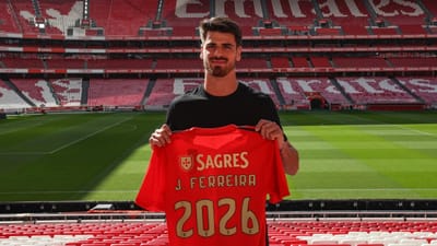 Benfica: João Ferreira renova até 2026 - TVI