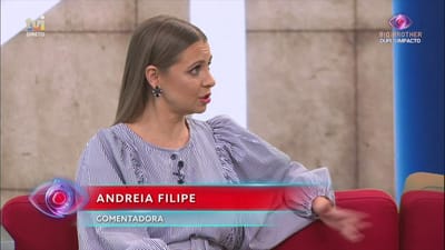 Andreia Filipe sobre Joana: «Usa um palavreado menos bonito» - Big Brother