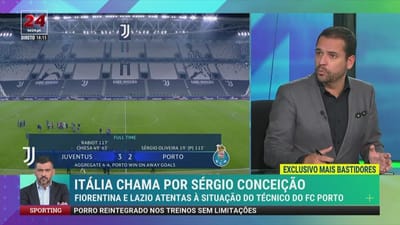 “Antes de eliminar a Juventus, já havia muita gente a fazer o funeral a Sérgio Conceição” - TVI