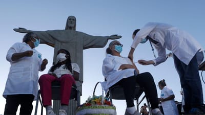 Covid-19: Brasil ultrapassa 20 milhões de infeções na pandemia - TVI