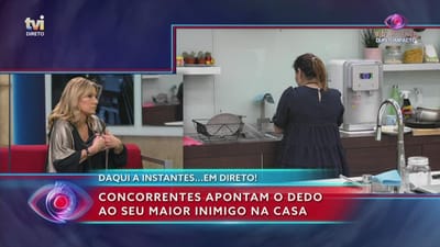 Cinha Jardim: «A Joana tem comportamentos muito estranhos» - Big Brother