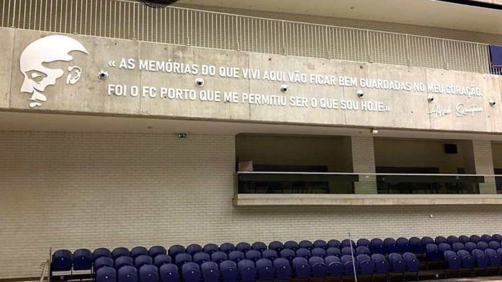 Frase de Alfredo Quintana no Dragão Arena (FC Porto)