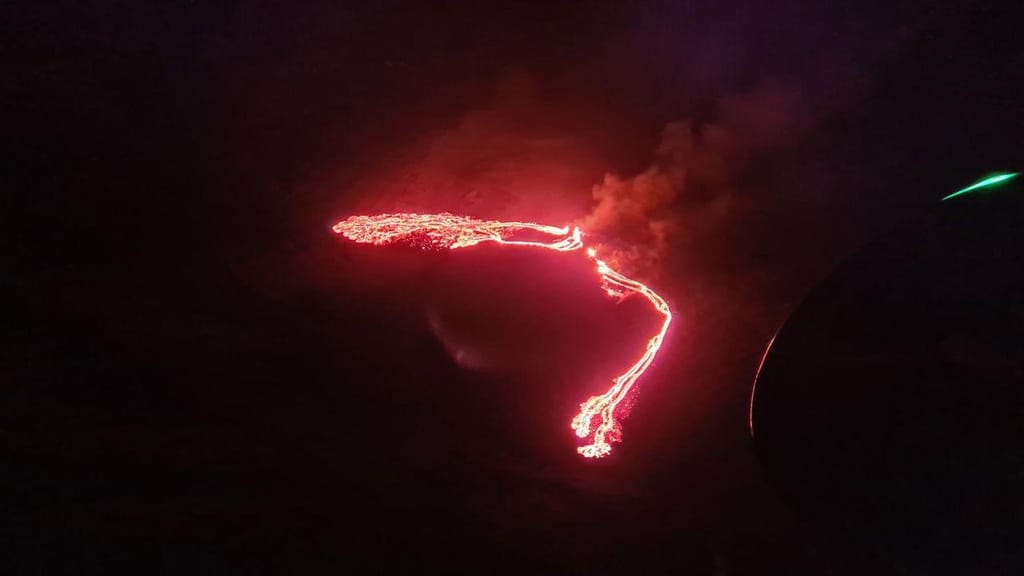 Vulcão na Islândia 