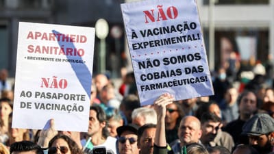 PSP vai processar organizadores da manifestação anti-confinamento - TVI