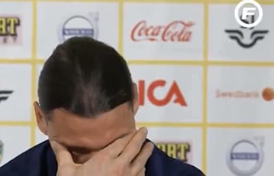 VÍDEO: Ibrahimovic em lágrimas como nunca o viu por causa dos filhos - TVI