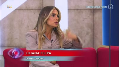 Liliana Filipa sobre Joana: «Ela está de coração partido» - Big Brother