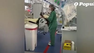 VÍDEO: médica canta para doentes covid-19 nos cuidados intensivos - TVI