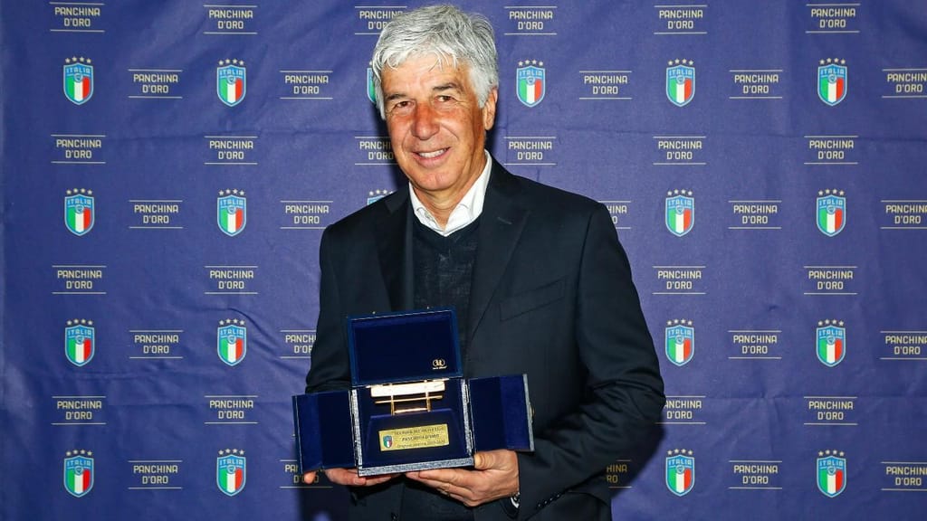 Gian Piero Gasperini eleito melhor treinador da Série A pelo segundo ano consecutivo