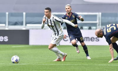 Ronaldo fica em branco mas Juventus bate Génova - TVI