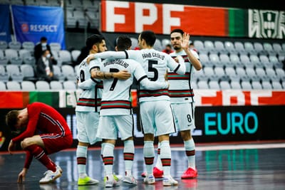 Futsal: Portugal arrasador no último teste antes do Europeu - TVI