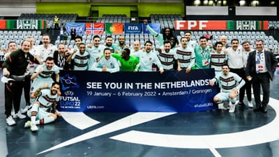 Futsal: Portugal goleia Noruega e apura-se para o Europeu - TVI