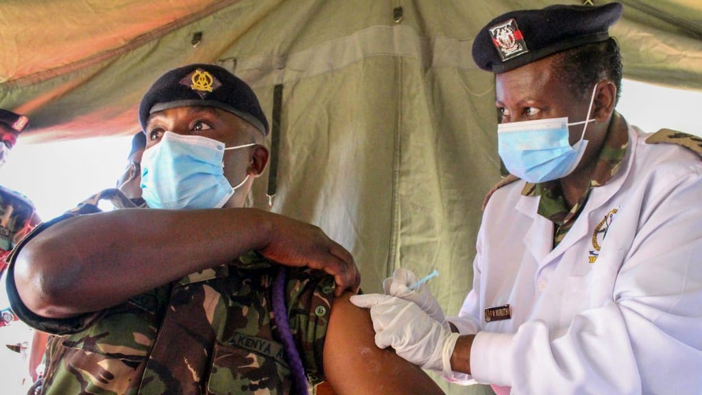 Vacinação no Quénia