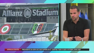Superliga Europeia: “Florentino Pérez e Agnelli podem ficar sozinhos com o bebé nas mãos” - TVI