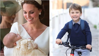 Família Real britânica celebra terceiro aniversário do Príncipe Louis com foto inédita - TVI