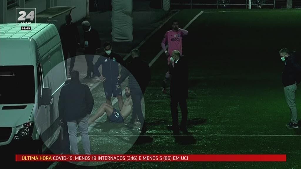Novas imagens mostram Pedro Pinho à conversa com dirigentes do FC Porto antes da agressão