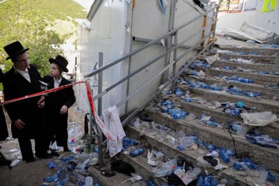Debandada faz pelo menos 44 mortos em peregrinação judaica em Israel - TVI