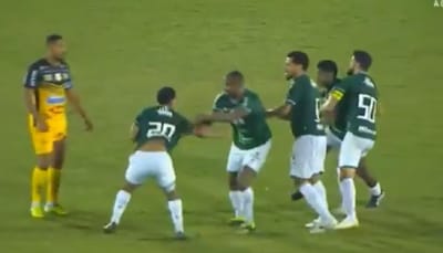 VÍDEO: jogadores de equipa brasileira trocam socos após vitória - TVI