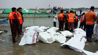 Pelo menos 26 mortos em colisão de barcos no Bangladesh - TVI