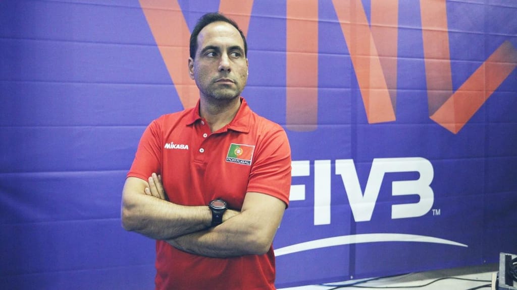 Hugo Silva, selecionador nacional de voleibol (FP Voleibol)