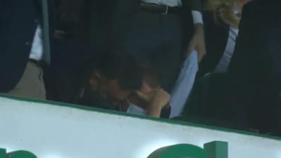VÍDEO: Varandas chorou na tribuna com a conquista do título - TVI