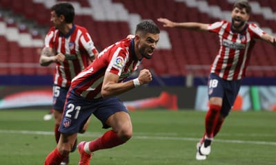 VÍDEOS: super Oblak e muita fortuna na vitória do Atlético Madrid - TVI