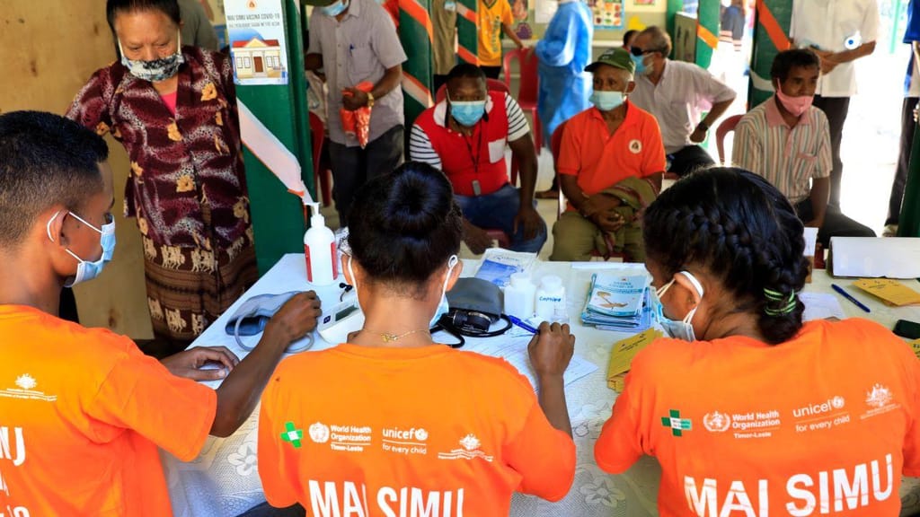 Vacinação em Timor-Leste