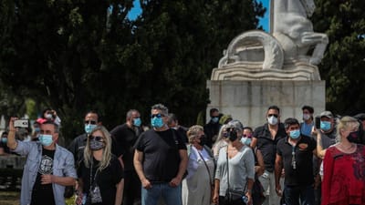 Convergência pela Cultura alerta para situação no setor com protesto em Lisboa - TVI