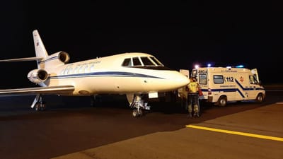 Força Aérea transportou dois bebés dos Açores para o Continente - TVI
